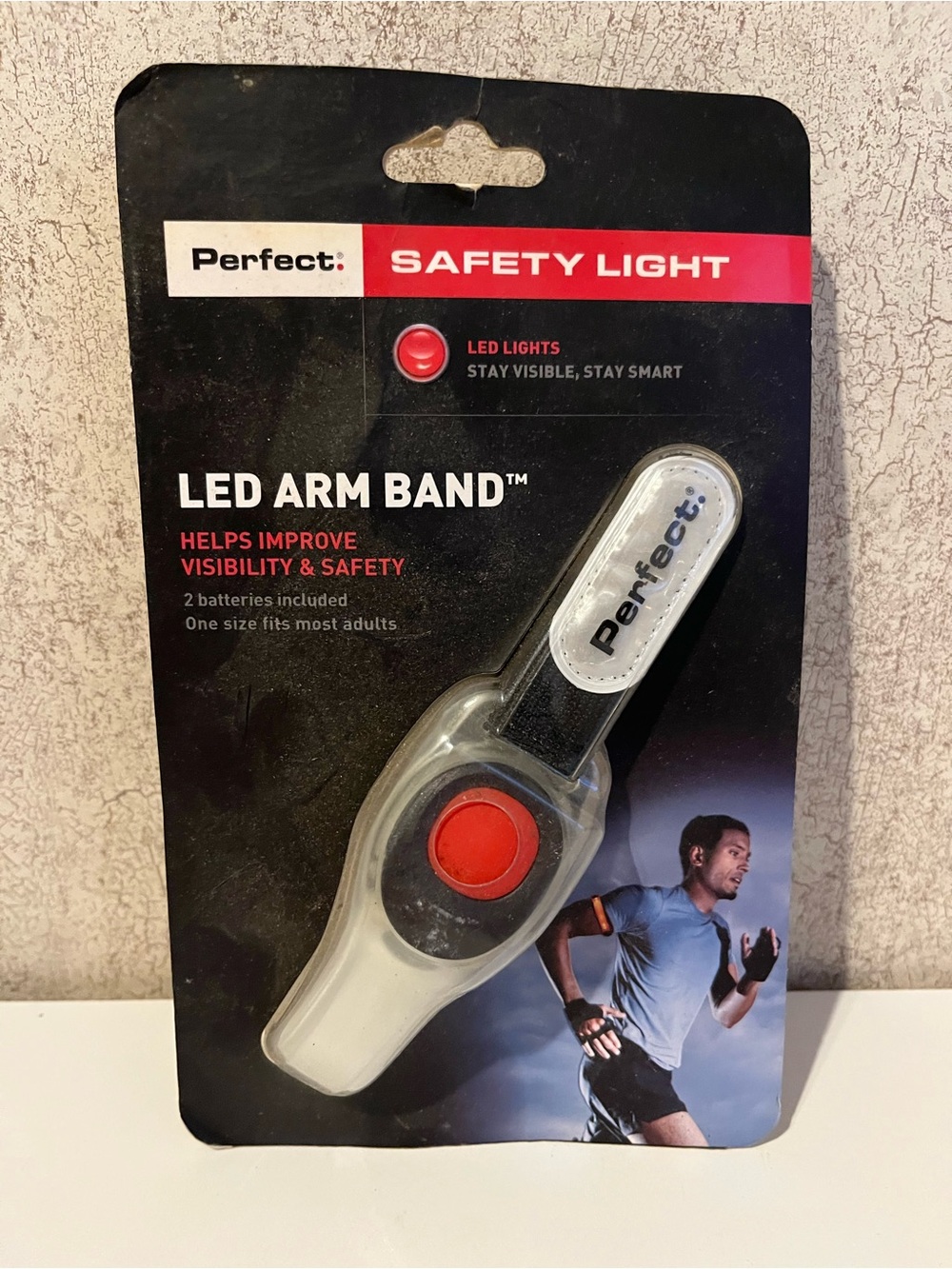 LED Safety Light Arm Band High Visibility by Perfect